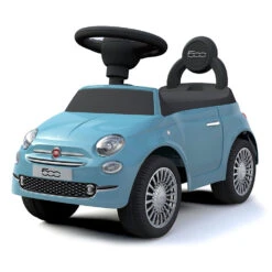 Loopauto Fiat 500 Blauw