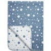 Meyco Wiegdeken Dots Jeans - Wit 75x100 -Babyproducten Winkel image 15401