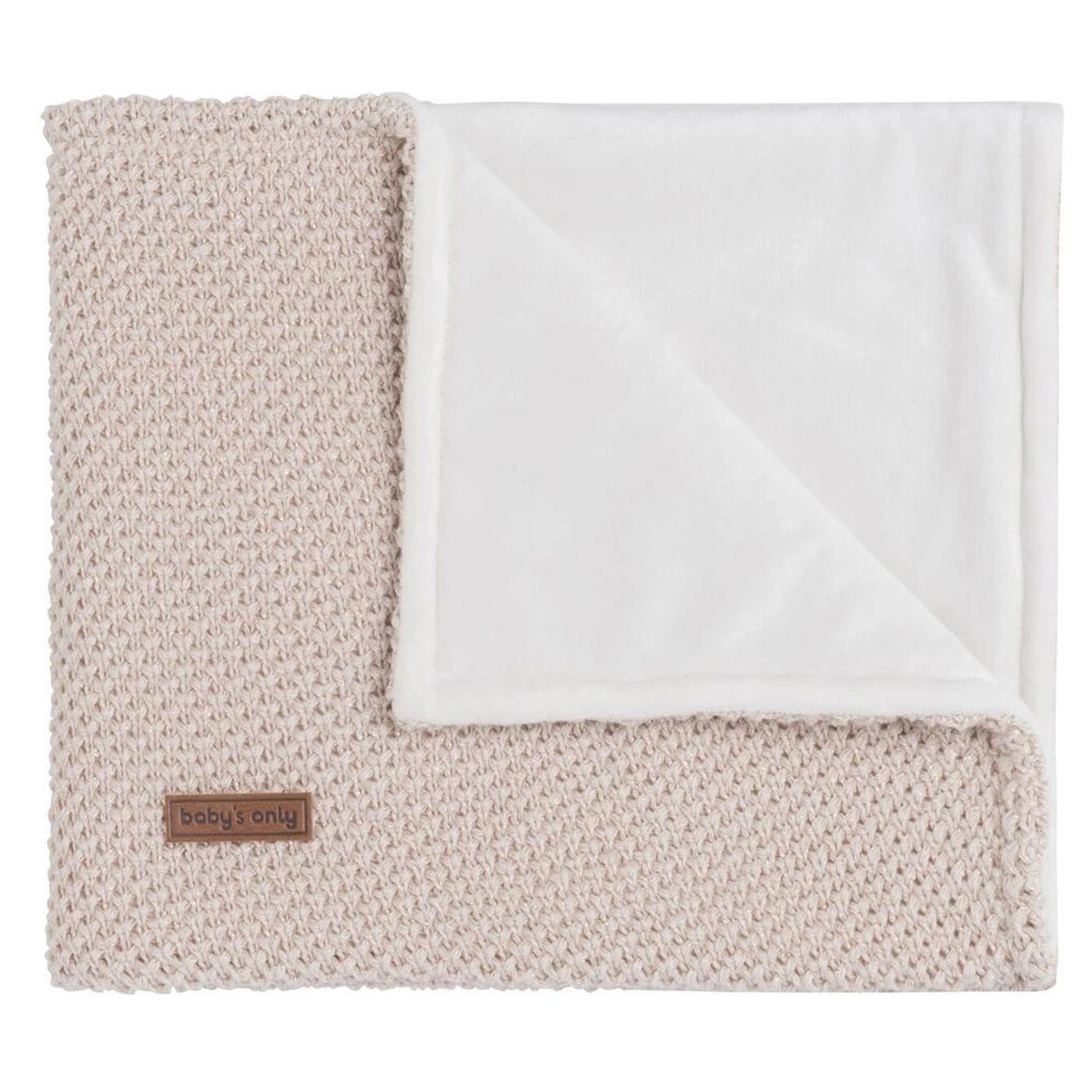 Baby's Only Wiegdeken Soft Sparkle Goud-ivoor Mêlee 3 Baby's Only Wiegdeken Soft Sparkle Goud-ivoor Mêlee