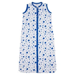 Meyco Zomerslaapzak 70 Cm Dots Bright Blue