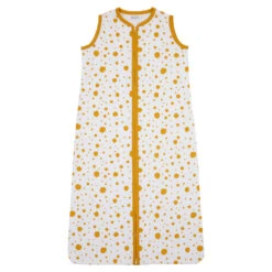 Meyco Zomerslaapzak 70 Cm Dots Okergeel