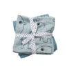 Done By Deer Wikkeldoek 2-pack Contour Blue 2 Done By Deer Wikkeldoek 2-pack Contour Blue -Babyproducten Winkel image 17079