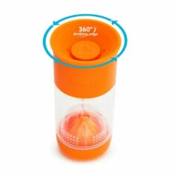 Munchkin Kid Miracle 360° Fruit Infuser Orange -Babyproducten Winkel image 18397