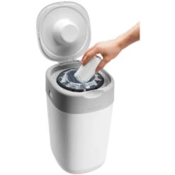 Tommee Tippee Sangenic Twist & Click Luieremmer White (incl. 1 Navulling) -Babyproducten Winkel image 19187