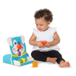 Melissa & Doug Spin & Feed Shape Sorter -Babyproducten Winkel image 19404