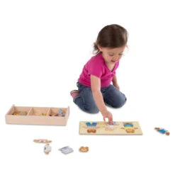 Melissa & Doug Houten Beren Familie Aankleed Puzzel -Babyproducten Winkel image 21504