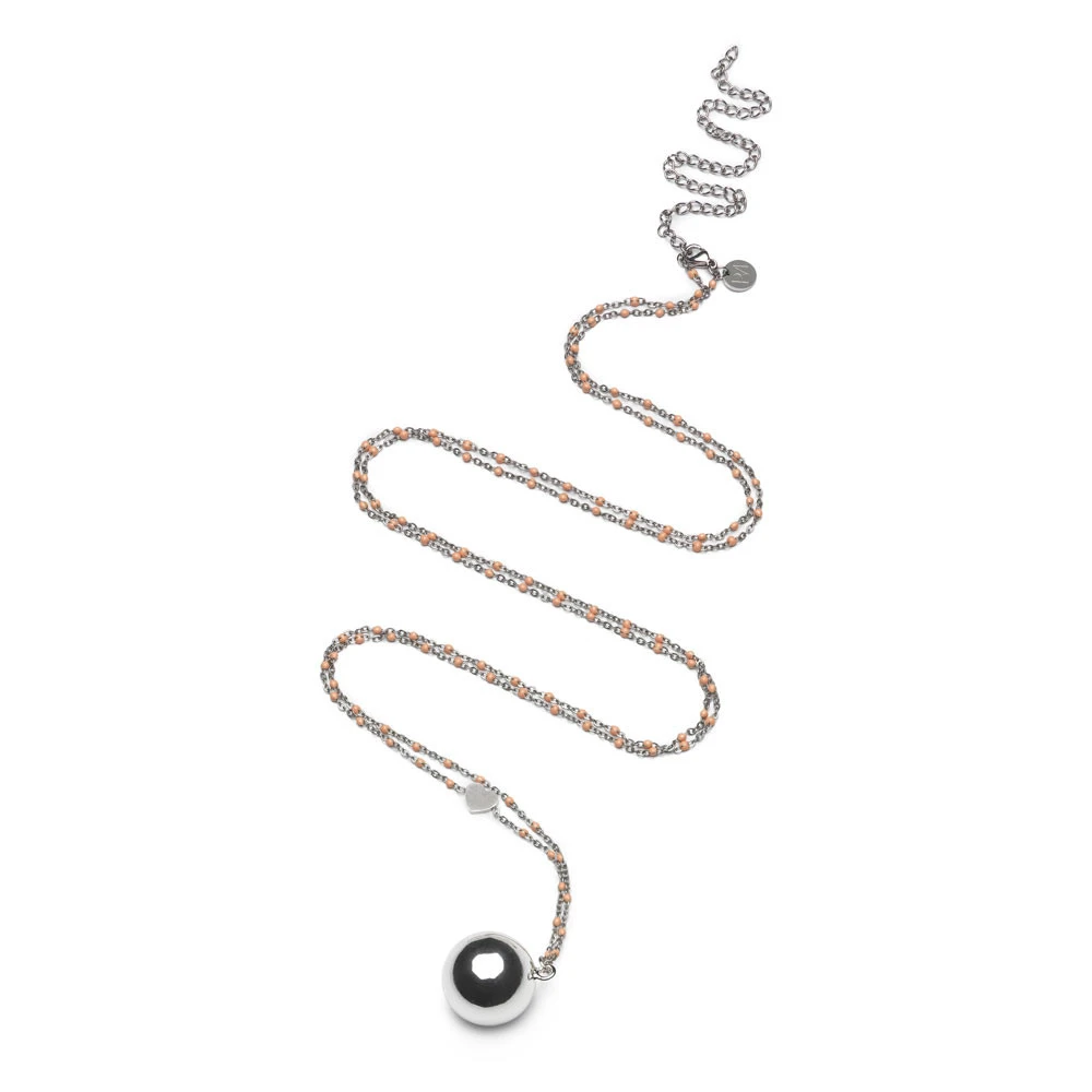 Proud MaMa Babybel Stainless Steel Zilver Roze 3 Proud MaMa Babybel Stainless Steel Zilver Roze