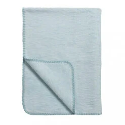 Meyco Wiegdeken Uni Lichtblauw 75x100