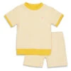 Feetje Pyjama Kort Wafel Okergeel 56 -Babyproducten Winkel image 26220