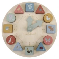 Little Dutch Klokpuzzel FSC -Babyproducten Winkel image 27941