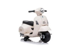 Electrische Vespa Scooter Creme -Babyproducten Winkel image 28217