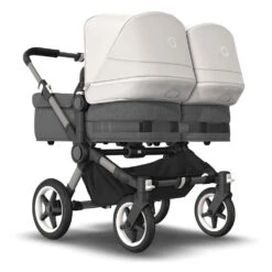 Bugaboo Donkey5 Twin Graphite - Grey Melange -Babyproducten Winkel image 28348