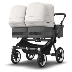 Bugaboo Donkey5 Twin Graphite - Grey Melange -Babyproducten Winkel image 28351