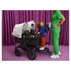 Bugaboo Donkey5 Twin Graphite - Grey Melange -Babyproducten Winkel image 28353