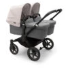 Bugaboo Donkey5 Twin Black - Grey Melange -Babyproducten Winkel image 28362