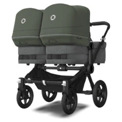 Bugaboo Donkey5 Twin Black - Grey Melange -Babyproducten Winkel image 28364