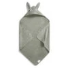 Elodie Details Badcape Mineral Green Bunny -Babyproducten Winkel image 29764