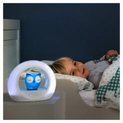 Zazu Nachtlampje Uil Blauw -Babyproducten Winkel image 2979