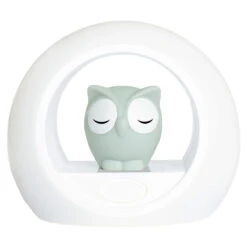 Zazu Nachtlampje Uil Grijs