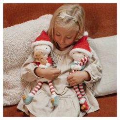 Little Dutch Knuffelpop Kerst Rosa 35cm -Babyproducten Winkel image 30203