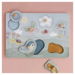 Little Dutch Voelpuzzel Flowers And Butterflies FSC -Babyproducten Winkel image 30434