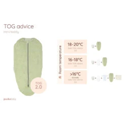 Puckababy The Original Mini Teddy Olive -Babyproducten Winkel image 31510