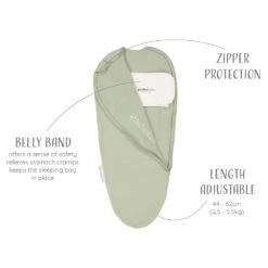 Puckababy The Original Piep Cotton Olive -Babyproducten Winkel image 31557