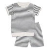 Feetje Pyjama Kort Summer Special Wafel Marine -Babyproducten Winkel image 32295