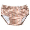 Slipstop Cognac Stripe Zwemluier -Babyproducten Winkel image 32438