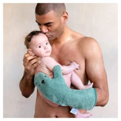 Nifty Baby Shower Glove Green Bear -Babyproducten Winkel image 32652