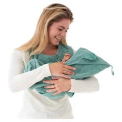 Nifty Handsfree Badcape Green -Babyproducten Winkel image 32691