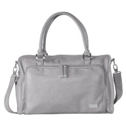 Isoki Double Zip Satchel Potsea Grey Luiertas