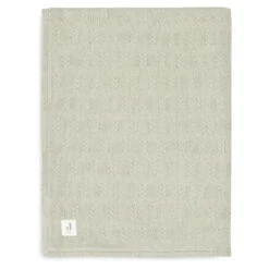 Jollein Ledikantdeken Grain Knit Olive Green Velvet 100x150 Cm