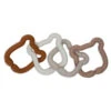 Jollein Speelgoed Ringen Silicone 20x7x1cm Teddy Bear -Babyproducten Winkel image 33284