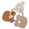 Jollein Siliconen Bijtring 15x11x1cm Teddy Bear