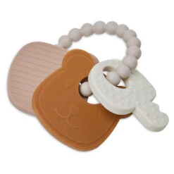 Jollein Siliconen Bijtring 15x11x1cm Teddy Bear -Babyproducten Winkel image 33551