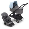 Bugaboo Dragonfly Black - Grey Melange Compleet -Babyproducten Winkel image 33617