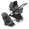 Bugaboo Dragonfly Black - Forest Green Compleet -Babyproducten Winkel image 33675