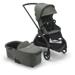 Bugaboo Dragonfly Black - Forest Green Compleet -Babyproducten Winkel image 33676
