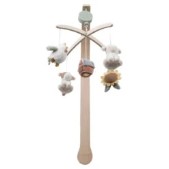 Little Dutch Houten Muziekmobiel Little Farm FSC -Babyproducten Winkel image 33958