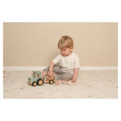 Little Dutch Tractor Met Trailer Little Farm FSC -Babyproducten Winkel image 34125