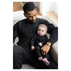 Feetje Wafel Pyjama Family Edition Fancy Black -Babyproducten Winkel image 34648