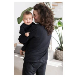 Feetje Wafel Pyjama Family Edition Fancy Black -Babyproducten Winkel image 34650