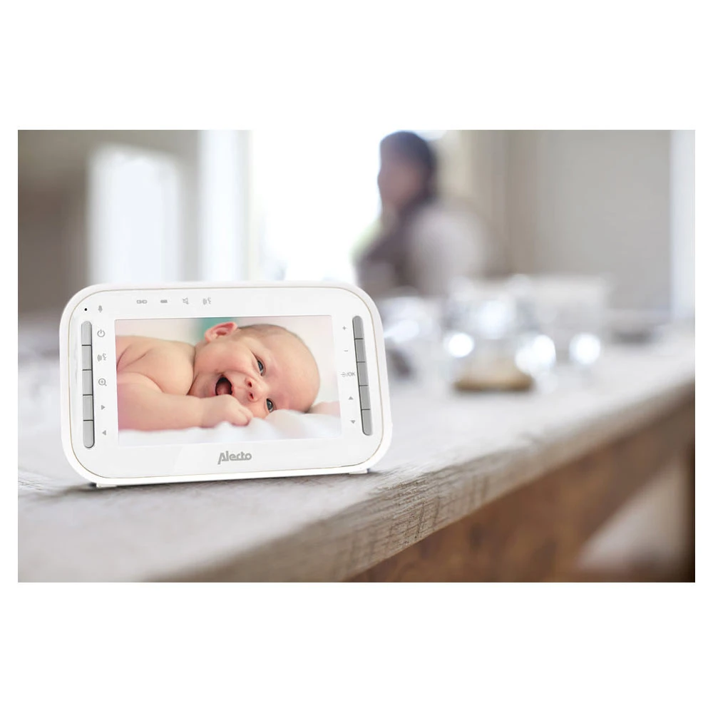 Alecto Babyfoon Met Camera Grijs 6 Alecto Babyfoon Met Camera Grijs - Afbeelding 4