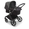Bugaboo Fox - Lynx - Cameleon High Performance Regenhoes Black -Babyproducten Winkel image 35449
