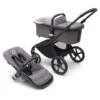 Bugaboo Fox5 Base Black Frame - Grey Melange -Babyproducten Winkel image 35537