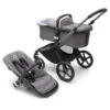 Bugaboo Fox5 Base Graphite Frame - Grey Melange -Babyproducten Winkel image 35548