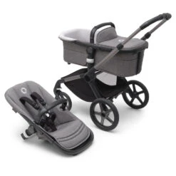 Bugaboo Fox5 Base Graphite Frame - Grey Melange