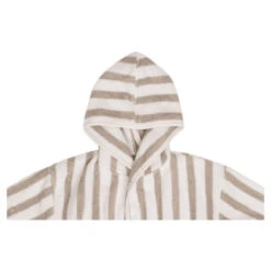Jollein Badjas 1 - 2 Jaar Stripe Terry Olive Green -Babyproducten Winkel image 35660