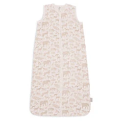 Jollein Hydrofiel Slaapzak 90 Cm Animals Nougat